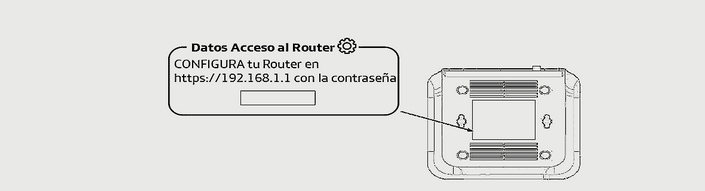 entrar en el router
