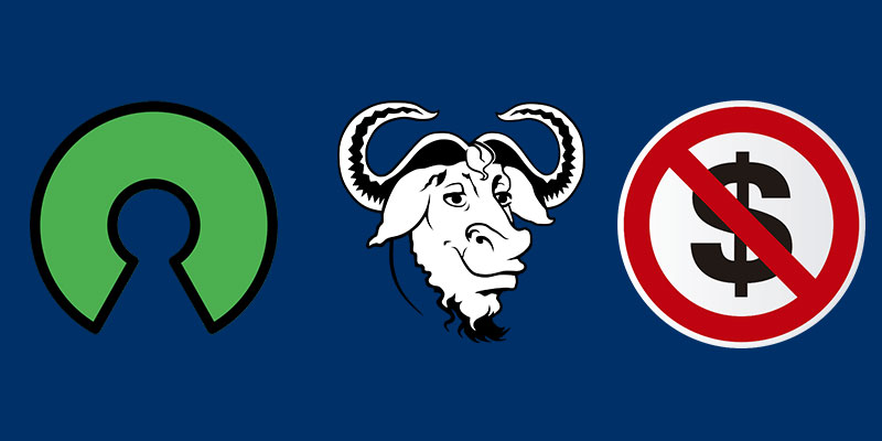 Diferencias entre el software de código abierto, el software libre y el software gratuito 