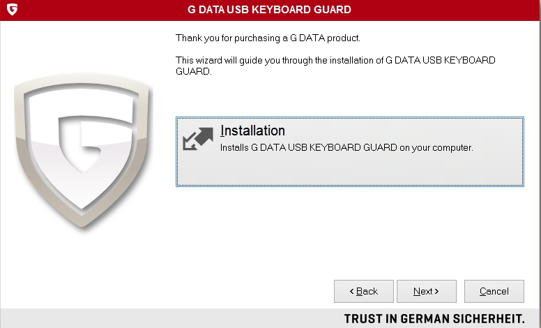 G DATA USB Keyboard Guard, 