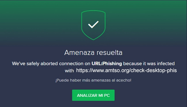 Avast bloquea las páginas maliciosas y de phishing