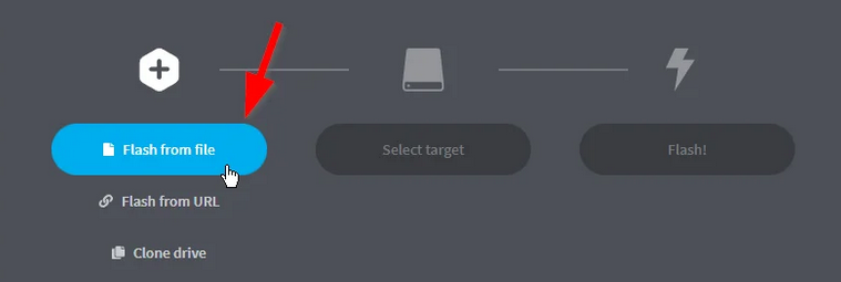 Flash From File Balena