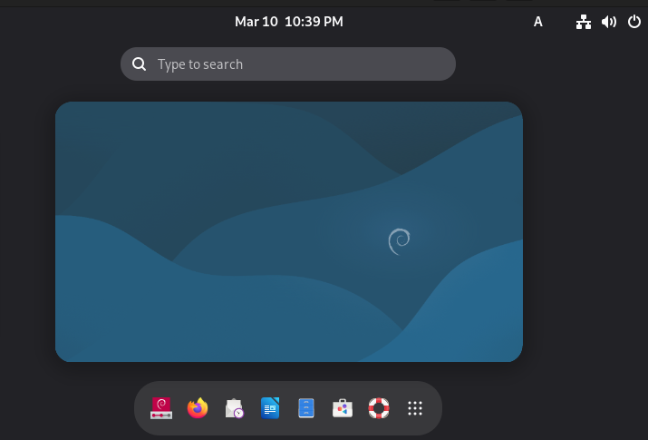 Escritorio Gnome Debian