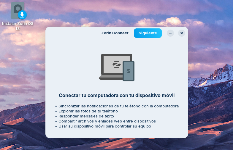 Zorin Connect 