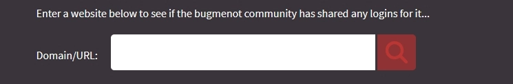 BugMeNot