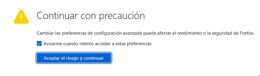 evitar las fugas de WebRTC en Firefox