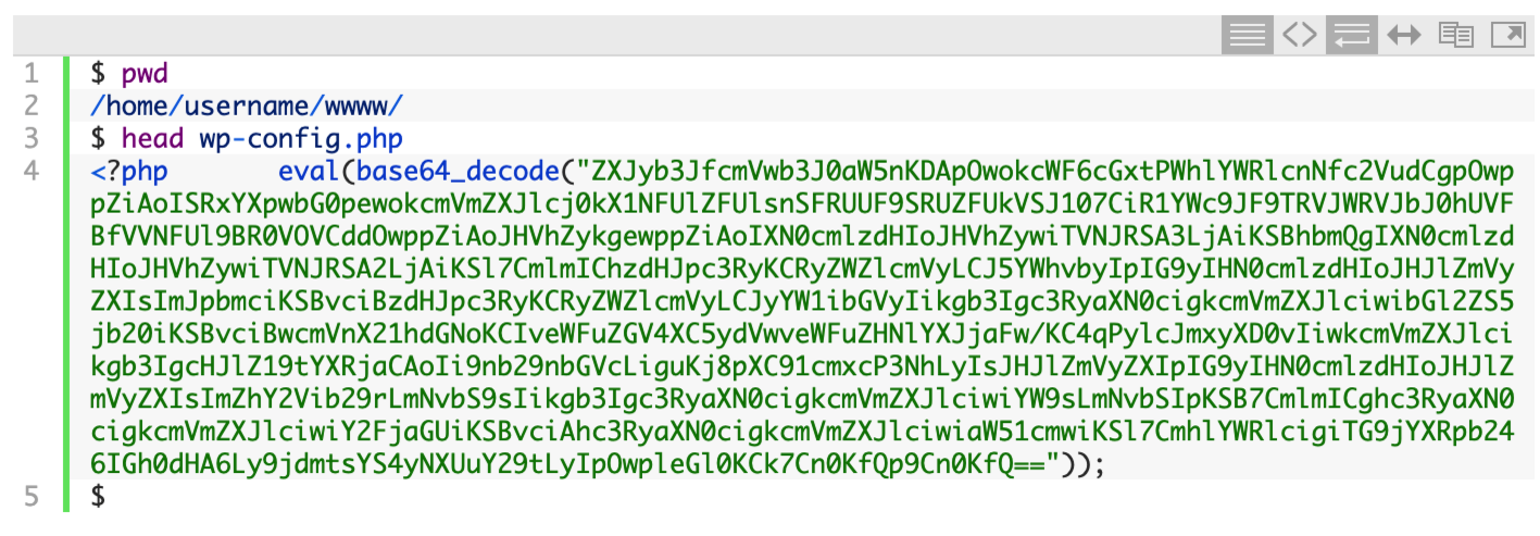 Código malicioso ofuscado o codificado en Base 64